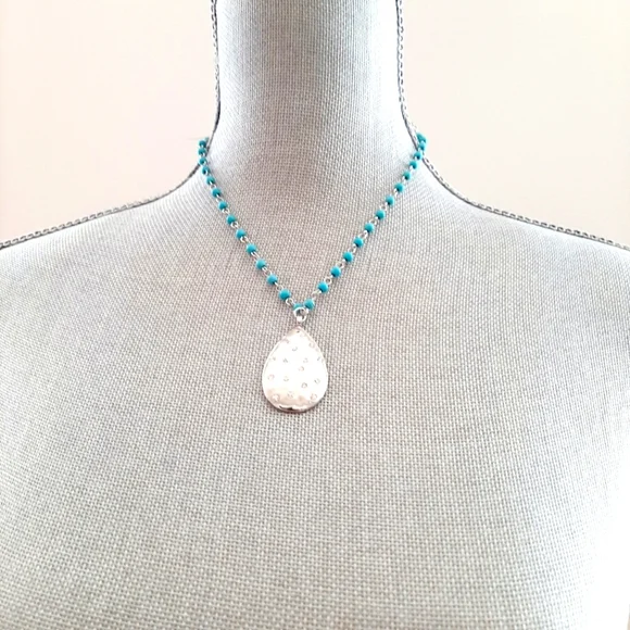 Silver Reversible Necklace - Picture 5 of 6